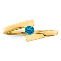 14K Yellow Gold Family Jewelry Ring view 5