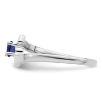 Sterling Silver Rhodium-plated Family Jewelry Mounting view 4