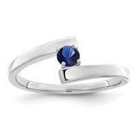 Sterling Silver Rhodium-plated Family Jewelry Mounting view 2