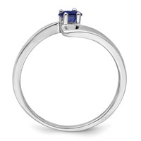 Sterling Silver Rhodium-plated Family Jewelry Mounting view 3