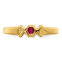 14K Yellow Gold Family Jewelry Ring view 5