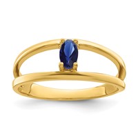 14K Yellow Gold Family Jewelry Ring view 2