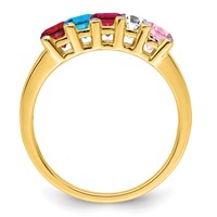 14K Family Jewelry Diamond Semi-Set Ring view 3