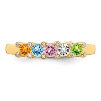 14K Family Jewelry Diamond Semi-Set Ring view 5
