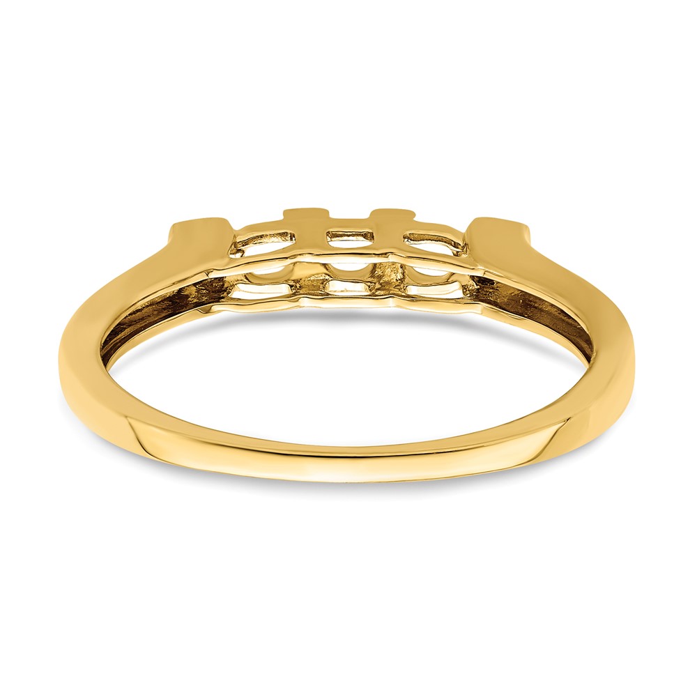 14K Family Jewelry Diamond Semi-Set Ring (XMR35/3)