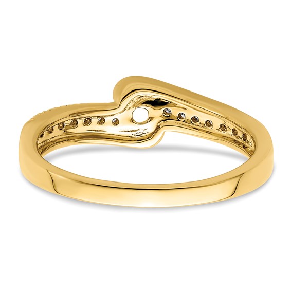 Birthstone and Diamond Mother's Ring