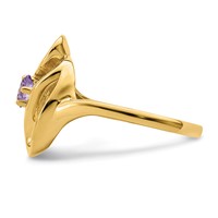 14K Yellow Gold Family Jewelry Ring view 4