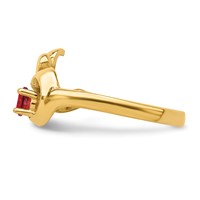 14K Yellow Gold Family Jewelry Ring view 4