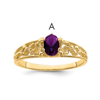 Birthstone Mother's Ring             