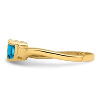 14K Yellow Gold Genuine Family Jewelry Ring view 4