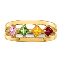 14K Genuine Family Jewelry Ring view 4