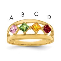 14K Genuine Family Jewelry Ring view 1