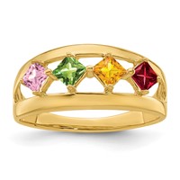 14K Genuine Family Jewelry Ring view 2