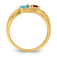14K Genuine Family Jewelry Ring view 3