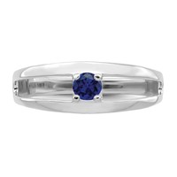 14K White Gold Genuine Family Jewelry Ring view 5