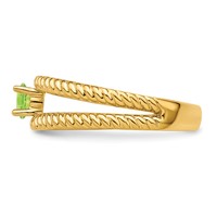 14K Yellow Gold Family Jewelry Ring view 4