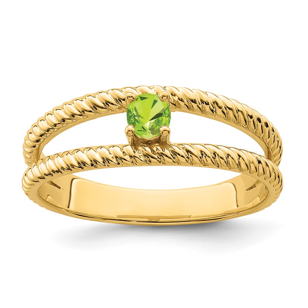 14K Yellow Gold Family Jewelry Ring