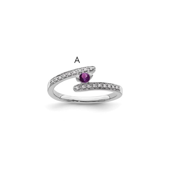 Family Jewelry Diamond Semi-Set Ring                        