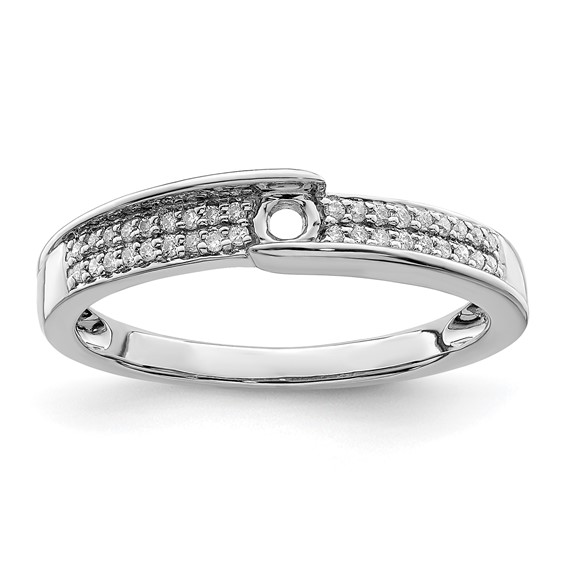 Birthstone and Diamond Mother's Ring