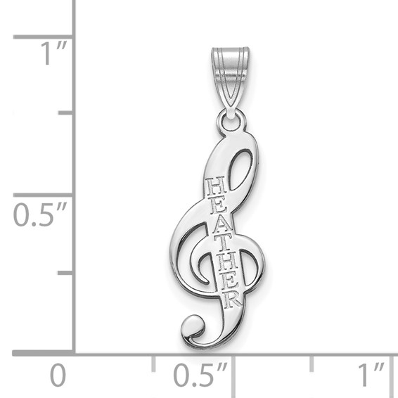 Clef Musical Symbol Pendants