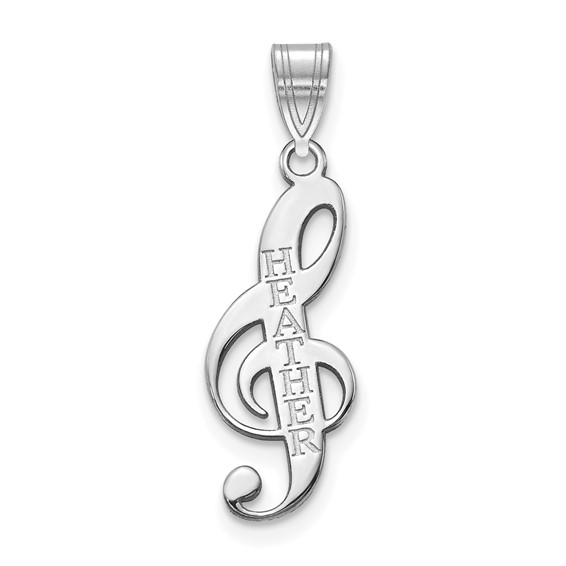 Clef Musical Symbol Pendants