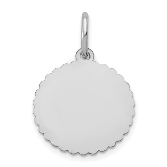 Round Disc Name Plate