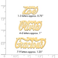 14K Yellow Gold Polished Heart Name Plate view 3