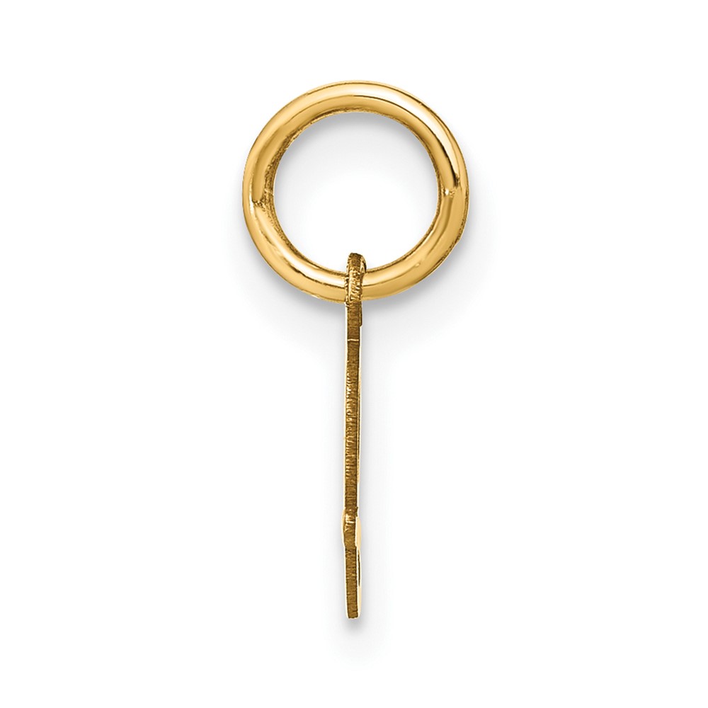 14KY Upper case Letter J Initial Charm (XNA1305Y/J)