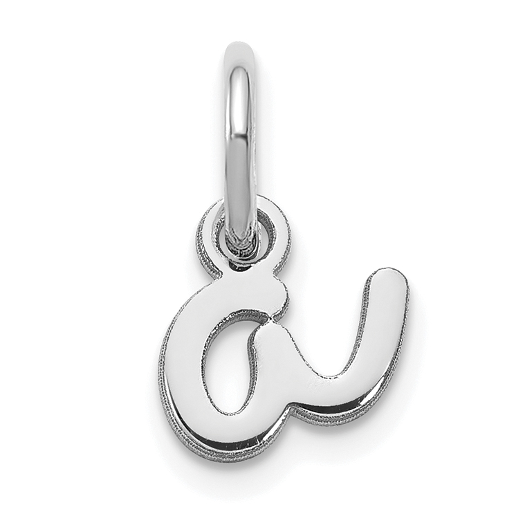 14KW Lower case Letter A Initial Charm (XNA1307W/A)