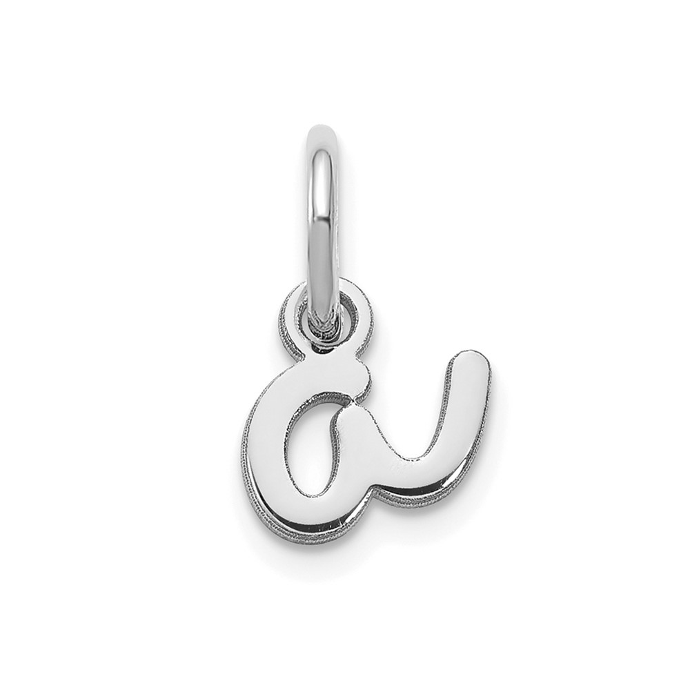 14KW Lower case Letter A Initial Charm (XNA1307W/A)