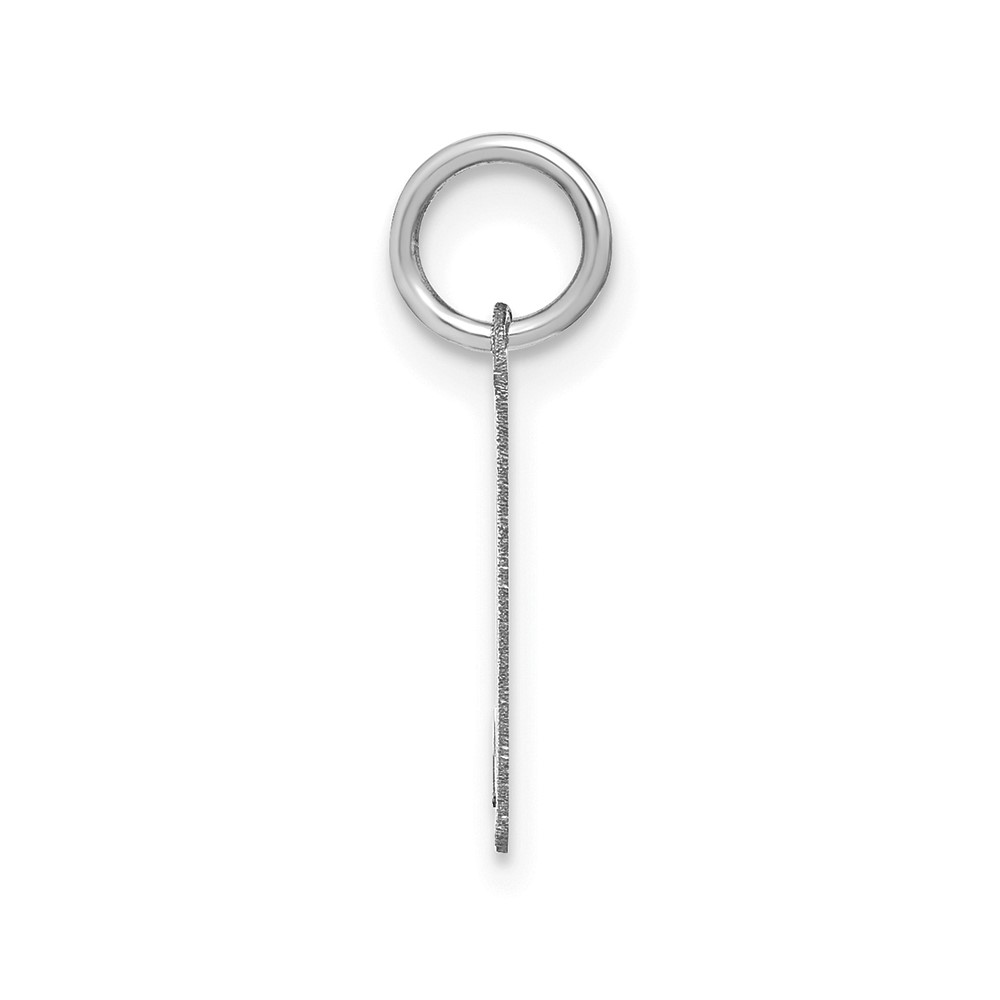 14KW Lower case Letter K Initial Charm (XNA1307W/K)