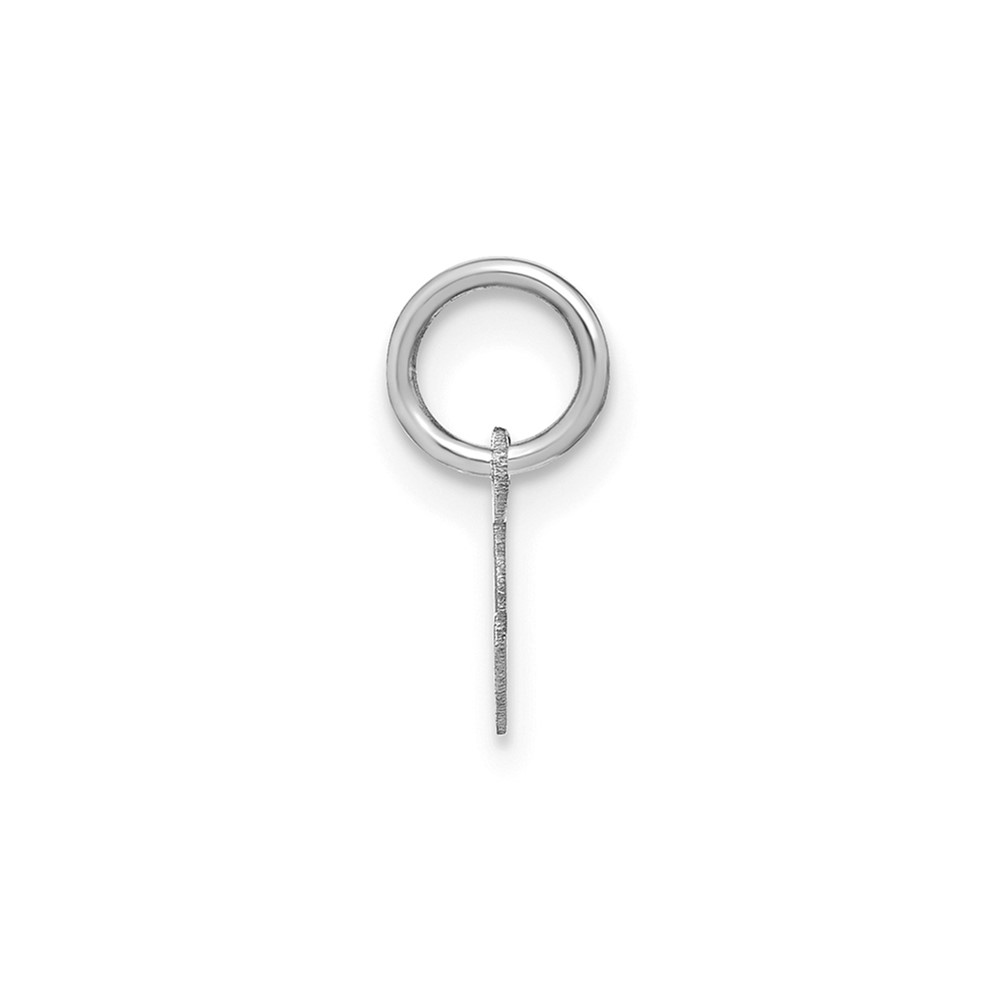 14KW Lower case Letter S Initial Charm (XNA1307W/S)