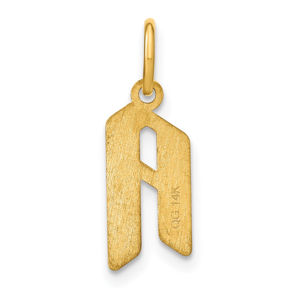 14KY Letter A Initial Pendant (XNA1335Y/A)