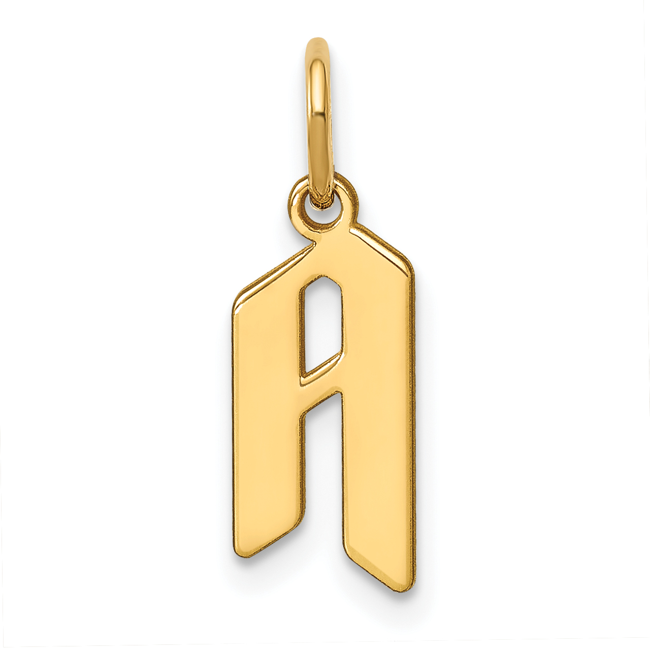 14KY Letter A Initial Pendant (XNA1335Y/A)