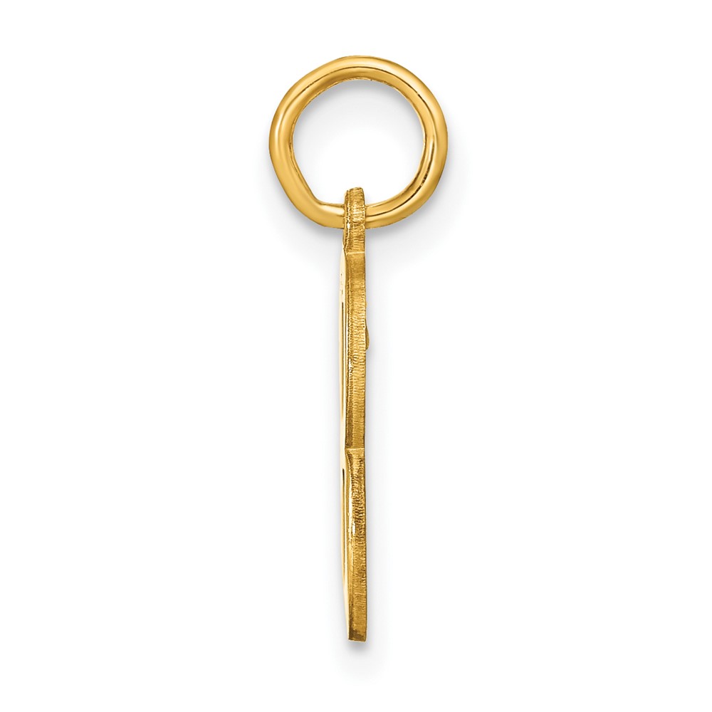 14ky Letter B Initial Pendant (XNA1336Y/B)