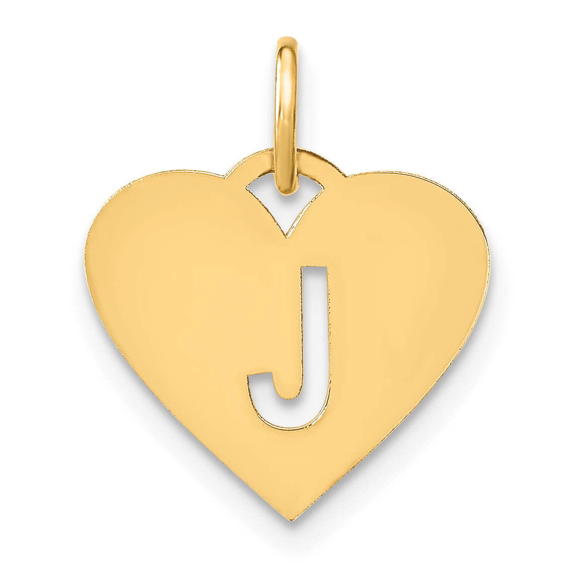 14ky Initial Letter J Initial Charm (XNA1338Y/J)