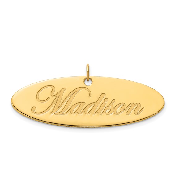 Personalized Oval Name Plates