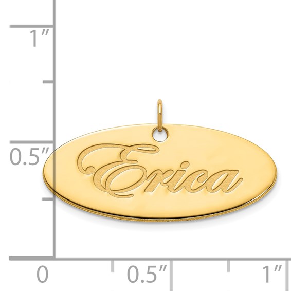 Personalized Oval Name Plates