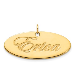 Personalized Oval Name Plates