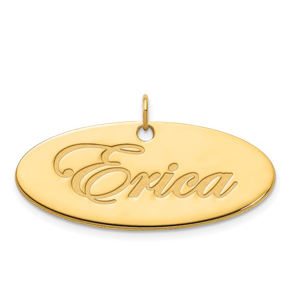Personalized Oval Name Plates