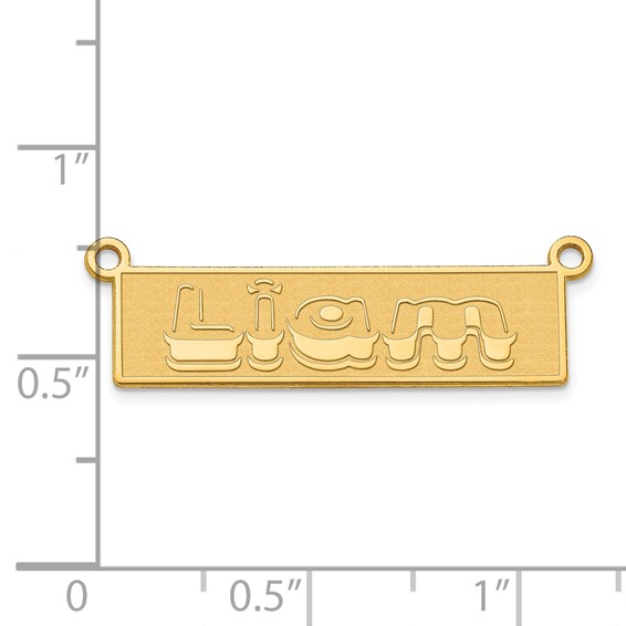 Personalized Xtrusion Font Bar Name Plates