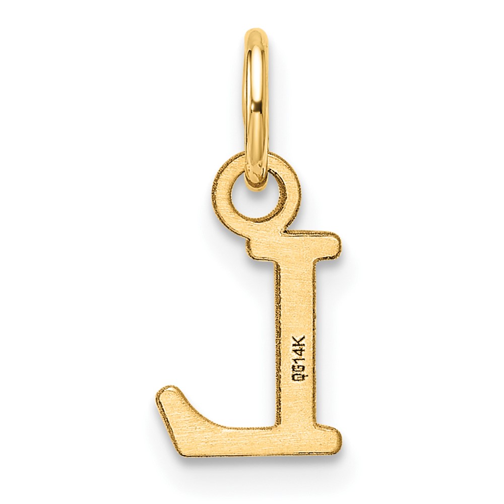 14ky Cutout Letter L Initial Pendant (XNA1466Y/L)