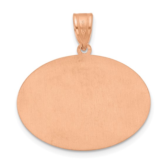 14k Rose Gold HOME/STATE Pendant