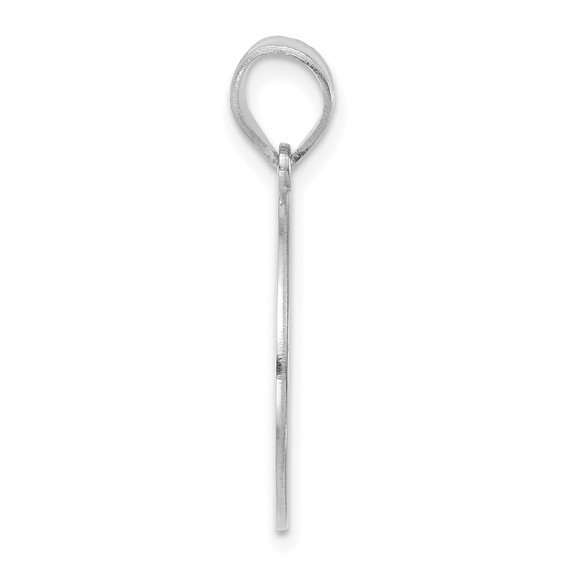 Sterling Silver/Rhodium-plated HOME/STATE Pendant