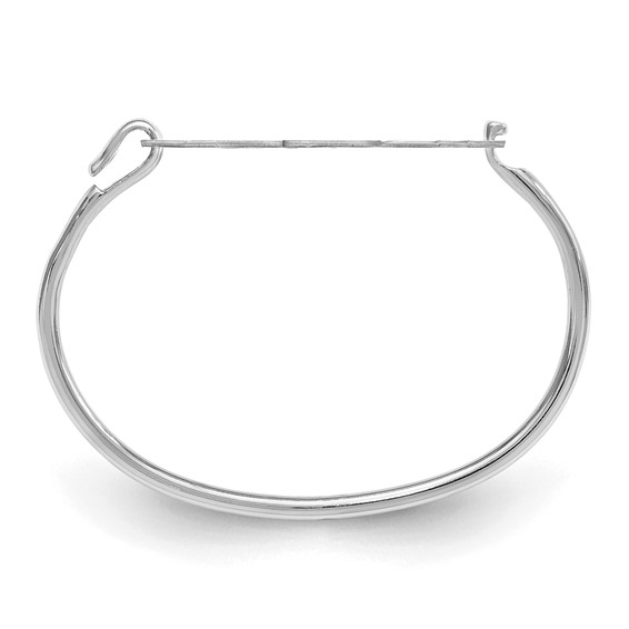 Monogram Plate with Sterling Silver Bangle