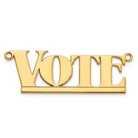 Sterling Silver Gold-plated Underlined Name Plate view 4