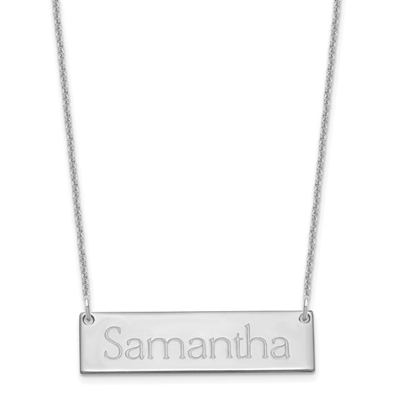 Name Bar Necklace