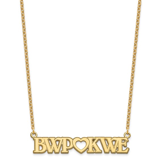 Couple's Initial Necklace