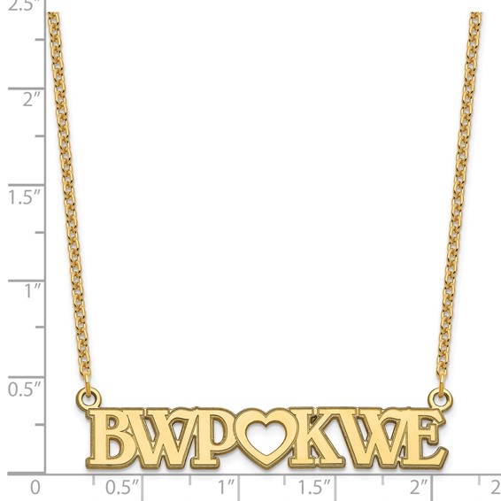 Couple's Initial Necklace