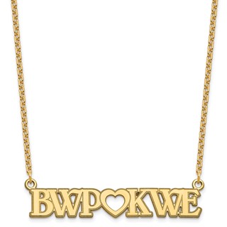 Couple's Initial Necklace